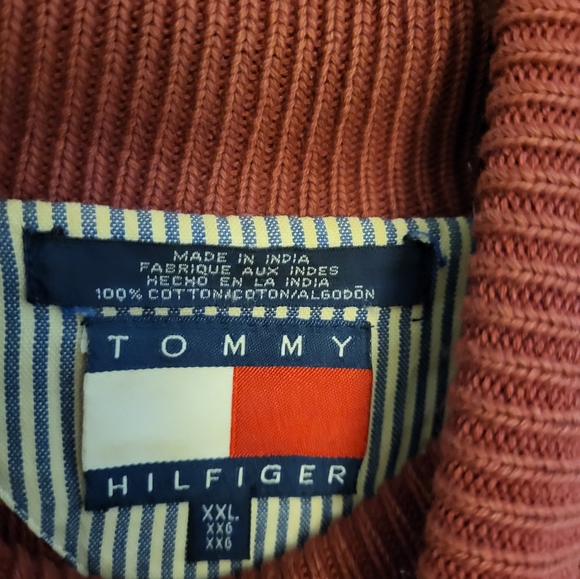90s classic Tommy Hilfiger Knit Turtleneck Sweater - Picture 4 of 5